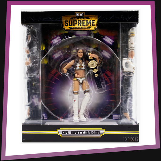 Dr. Britt Baker  - AEW Supreme Collection: Series 1 #02 Jazwares