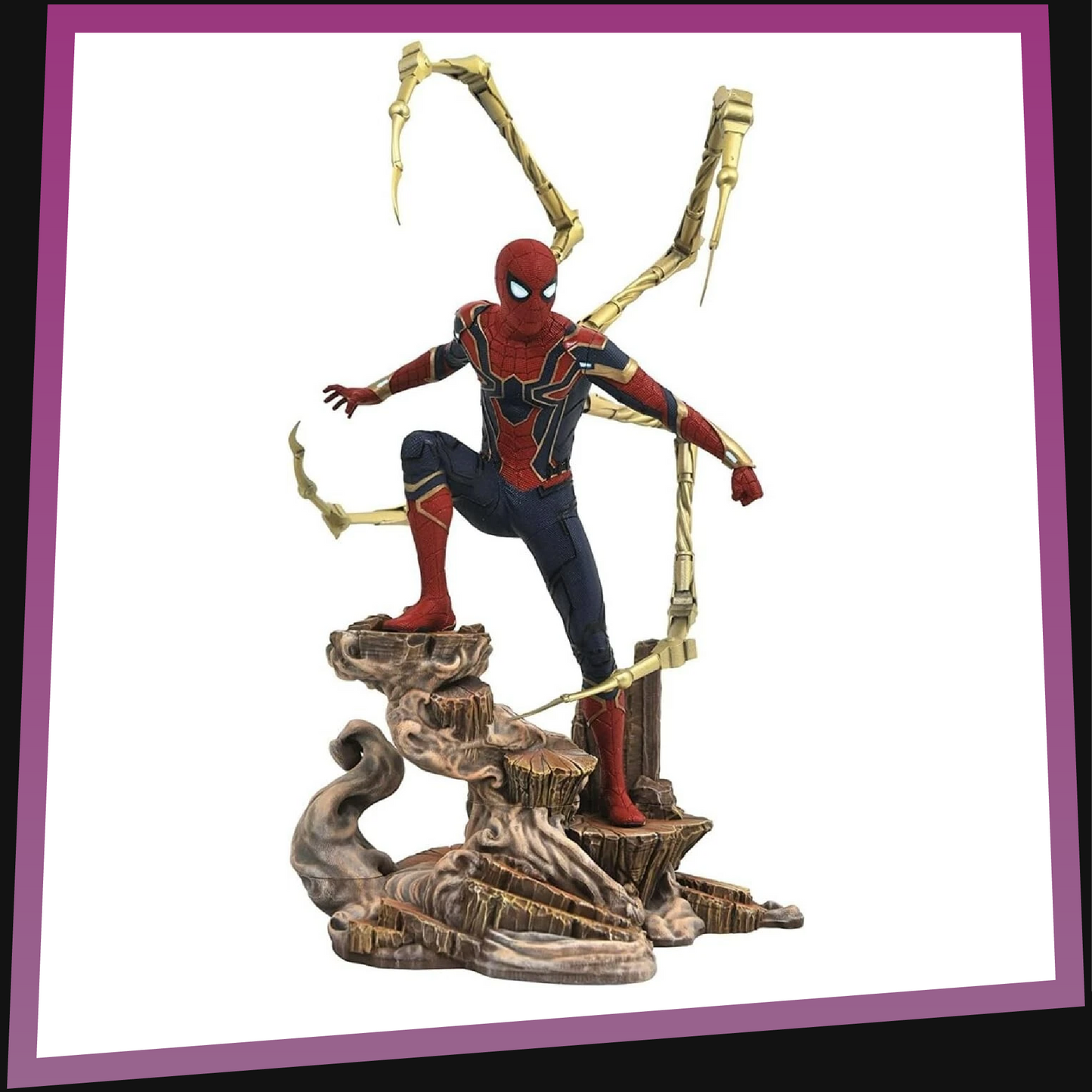 Spider-Man - Avengers Infinity War - 10" PVC Diorama Statue by Diamond Select Marvel