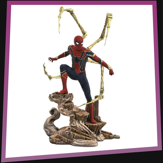 Spider-Man - Avengers Infinity War - 10" PVC Diorama Statue by Diamond Select Marvel