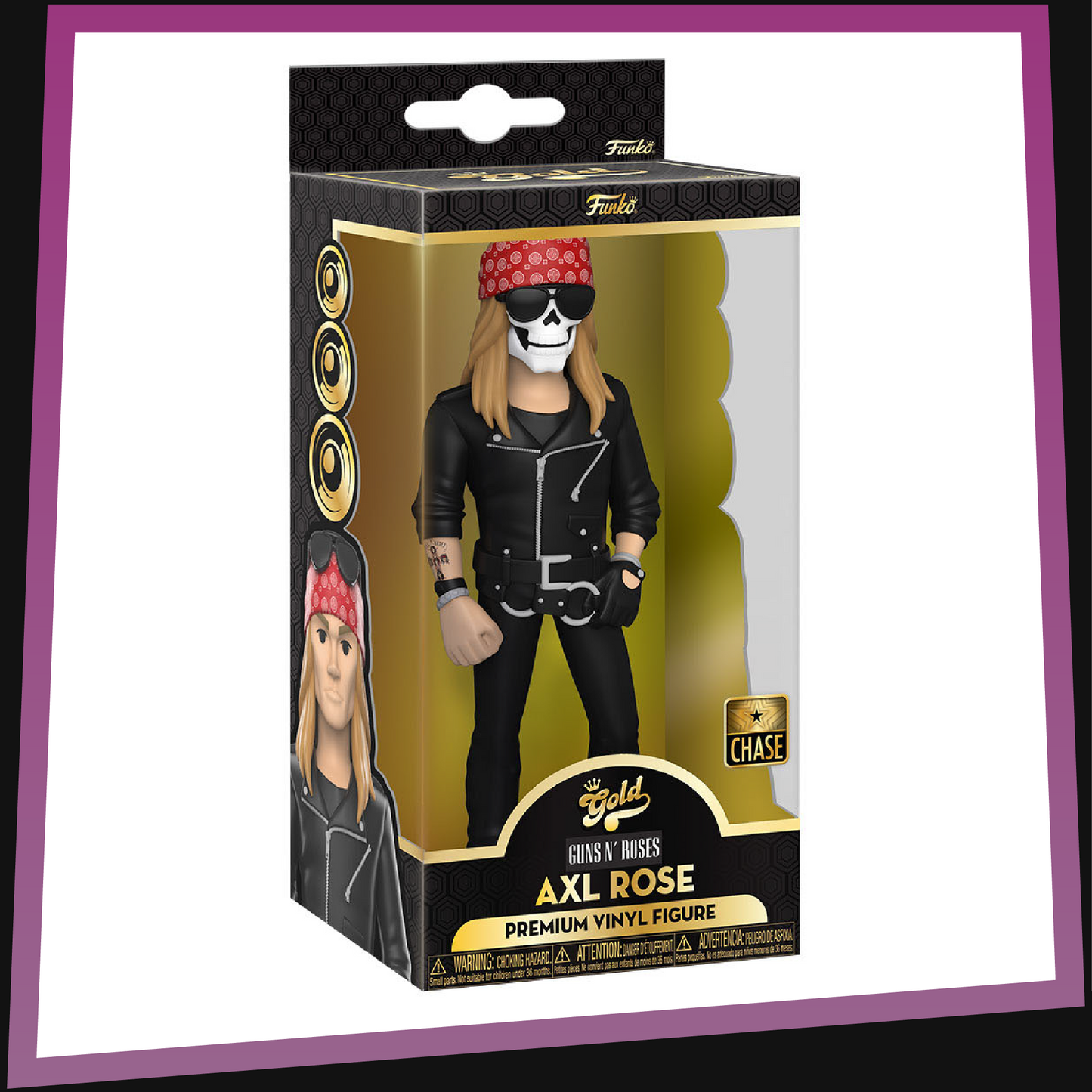 Axl Rose (Chase Edition) - Guns N' Roses Funko Vinyl Gold 13cm