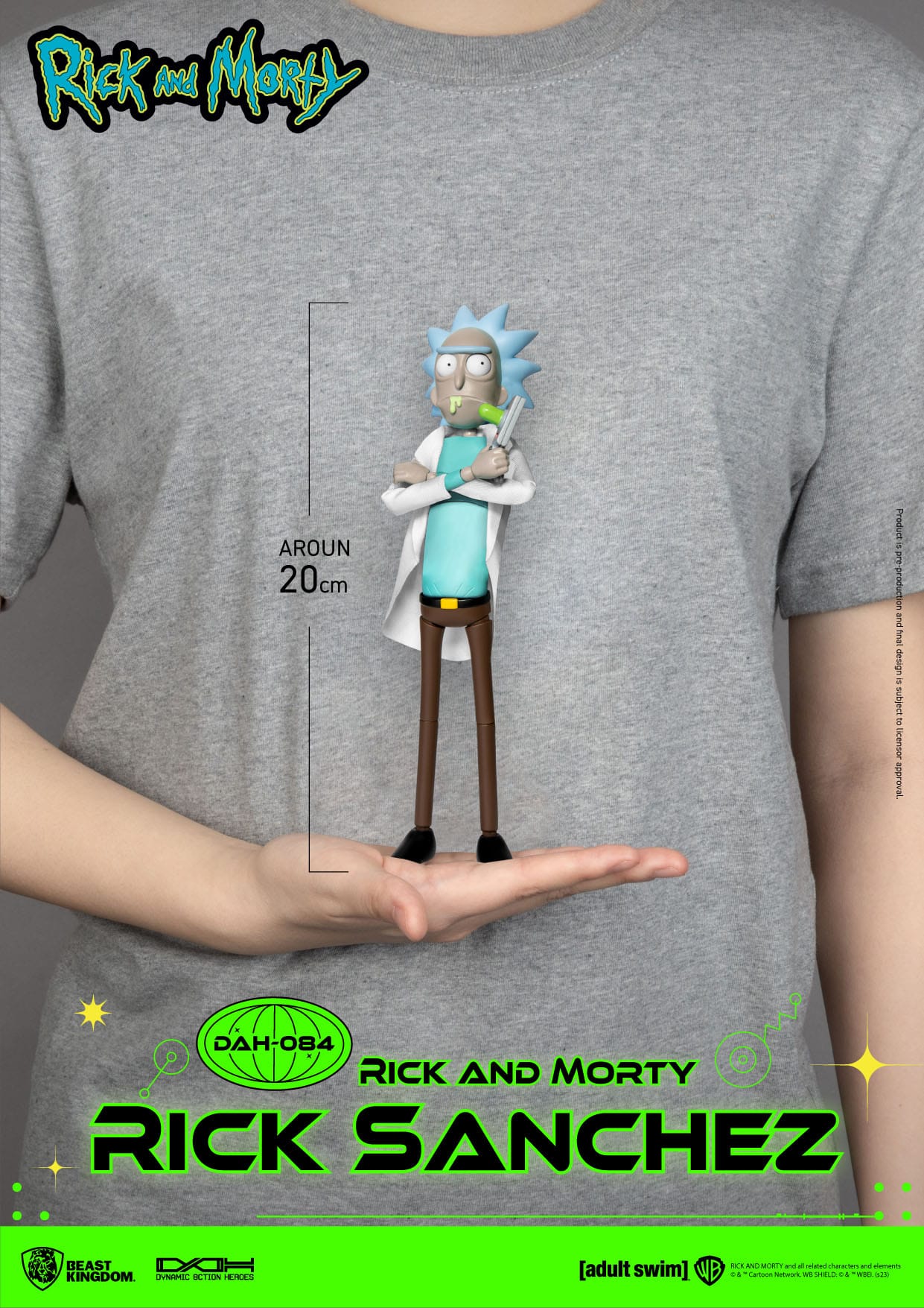 Rick Sanchez - Rick and Morty Dynamic 8ction Figure Beast Kingdom DAH-084