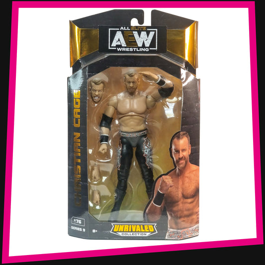 Christain Cage - AEW Unrivaled Collection: Series 9 #76 Jazwares