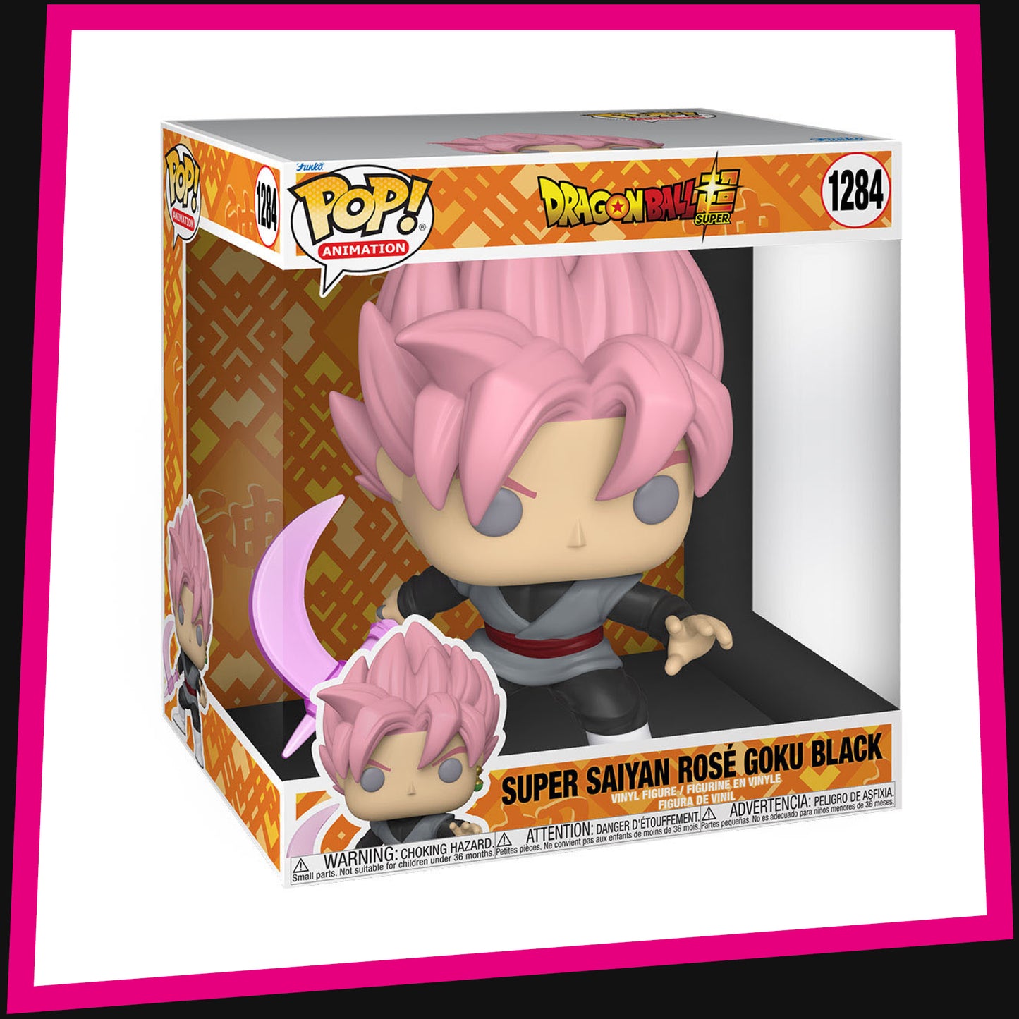 Super Saiyan Rose Goku Black  - Dragon Ball Z #1284 Funko Jumbo POP! Vinyl Animation 10"