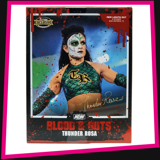 Thunder Rosa Blood & Guts - Ringside Collectibles Exclusive AEW Unrivaled Collection #112 Jazwares