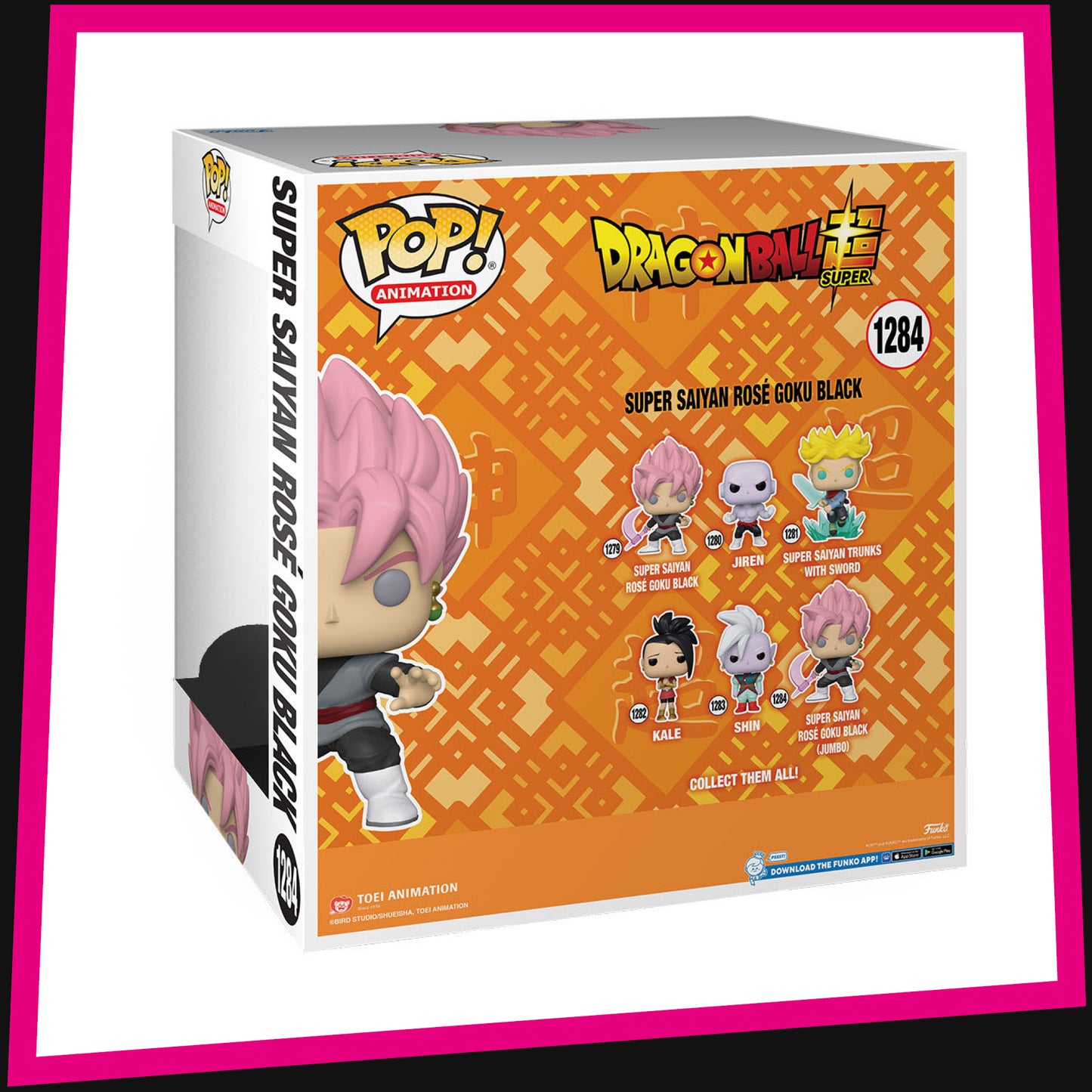 Super Saiyan Rose Goku Black  - Dragon Ball Z #1284 Funko Jumbo POP! Vinyl Animation 10"