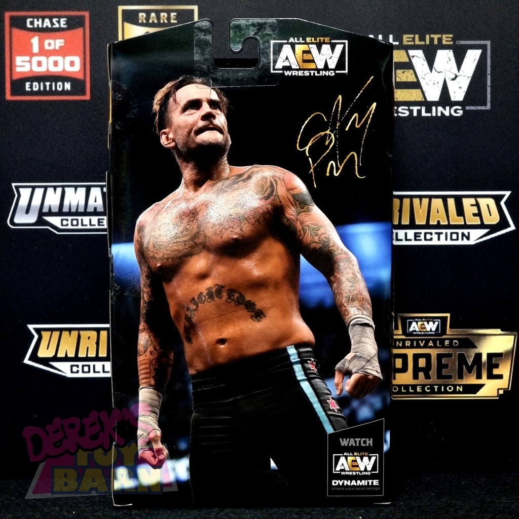 CM Punk AEW Lightweight Jacket & Micro Brawler Unboxing 