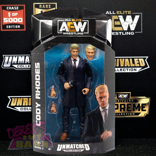 Cody Rhodes - Aew Unmatched Collection: Series 4 #27 Jazwares Eta: Mid Dec Toys